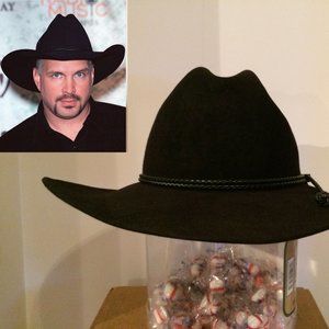 Stetson 4X Beaver Black Cowboy Hat -Worn By Garth Brooks